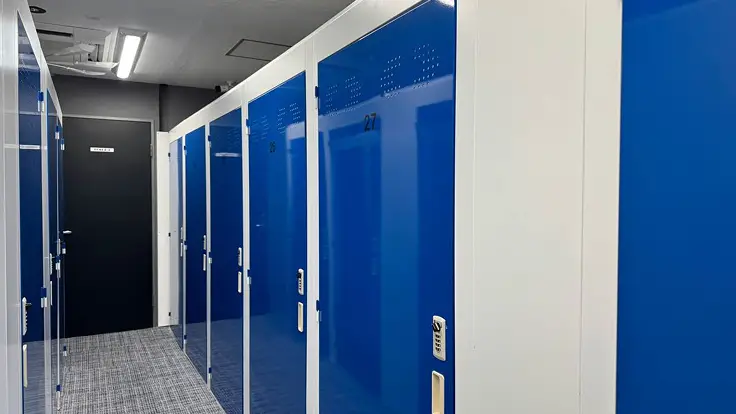 屋内型トランクルームの収納イメージ