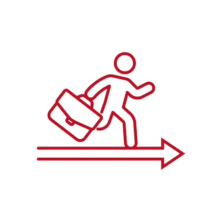 転職者を表すアイコン